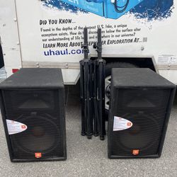  Dj Equipment JBL Speakers Tripods Stand Lights 