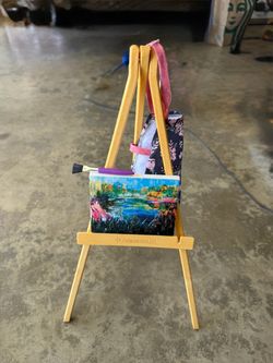 American Girl Paint & Easel Set