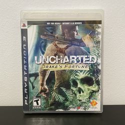 Uncharted Drakes Fortune Not For Resale Edition PS3 Like New CIB PlayStation 3