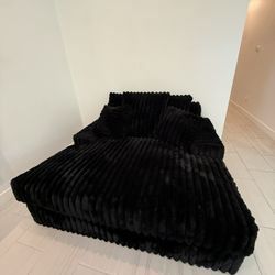Black Trendy Couch