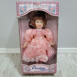 Christina Collection Porcelain Doll Christina Verdi 16" 1998 Limited Edition NIB