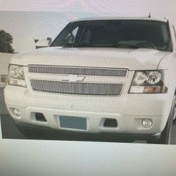 A Lot Of Five Chevy Silverado And Tahoe, Subaru, Avalanche, Vertical Upper Billet Grill