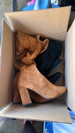 Knee high boots