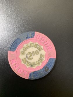 Golden Nugget Atlantic City 2.50 Chip
