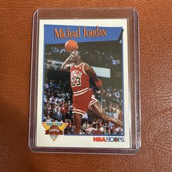 1991-92 NBA Hoops Michael Jordan #IV Slam Dunk Champion Chicago Bulls