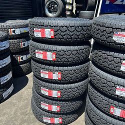 235/75/15 GENERAL SET OF NEW TIRES / TODO TERRENO