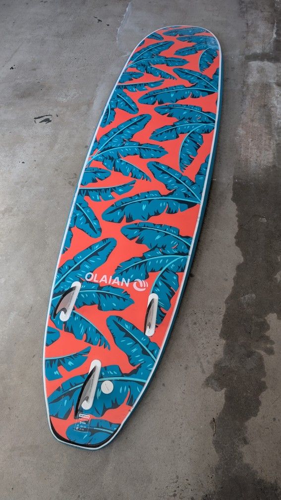 Olaian Decathlon 7'8" Soft Top Surfboard
