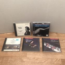 Classical Music Cd Lot Of 5 Including Chopin, Beethoven, Claudio Arrau 