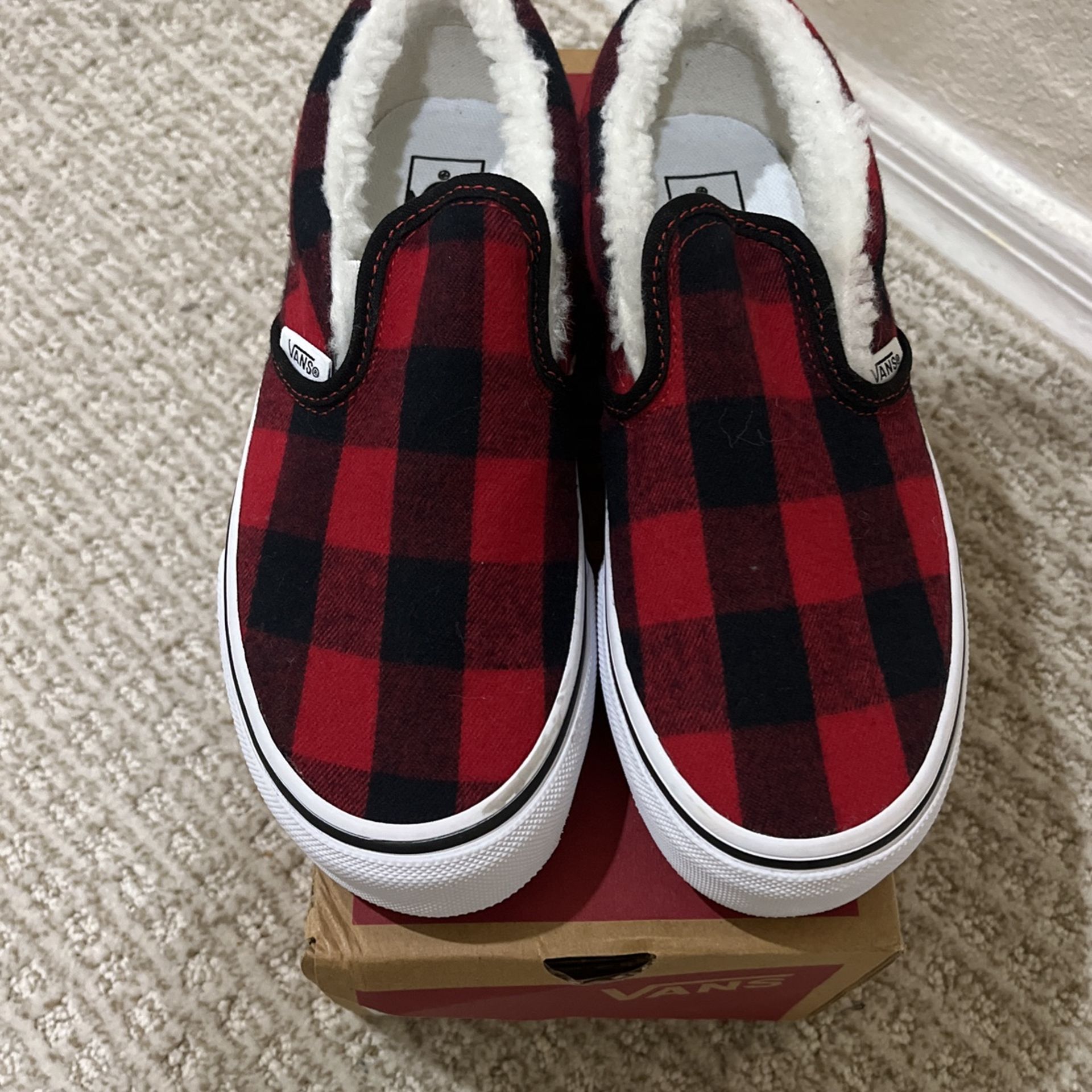 Brand New Lumber Jack Size 2.5 Vans