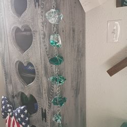 Super Cool Rock And Glass Hanging Chime