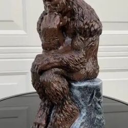 Bigfoot Thinker  Statue