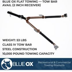 Blue Ox BX7420 Avail Tow Bar - 2" Receiver, Class IV 10,000 lb. Rating, Cinnamon Coffee Metallic