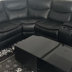 New Leather Couch 