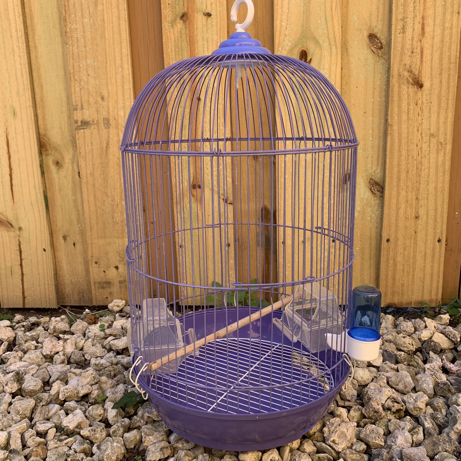 Purple Small Bird Cage Good For A parakeet