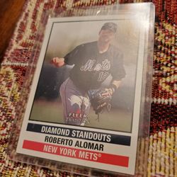 New York Mets Roberto Alomar Baseball Cards Lot 