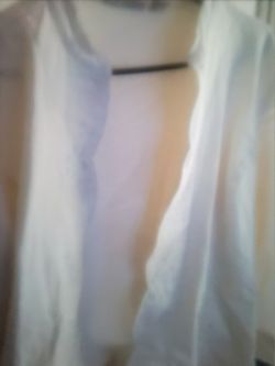 White Laced Jacket Thin 