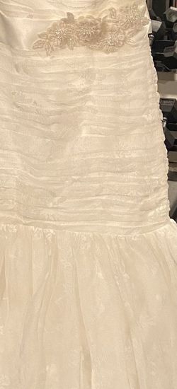 David’s Bridal Wedding Dress Size 4 Petite