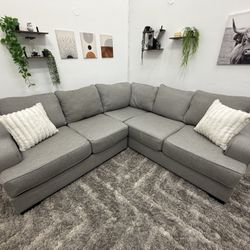 Gray Sectional Couch - Free Delivery 