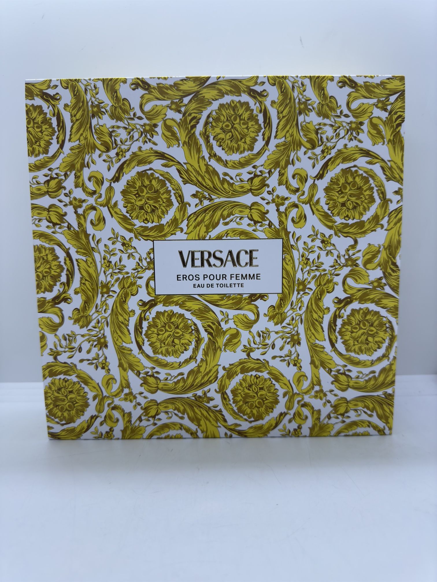 Versace Eros Pour Femme by Versace for Women 2 Pc Gift Set 3.4oz EDT Spray 5oz Luxury Body Lotion