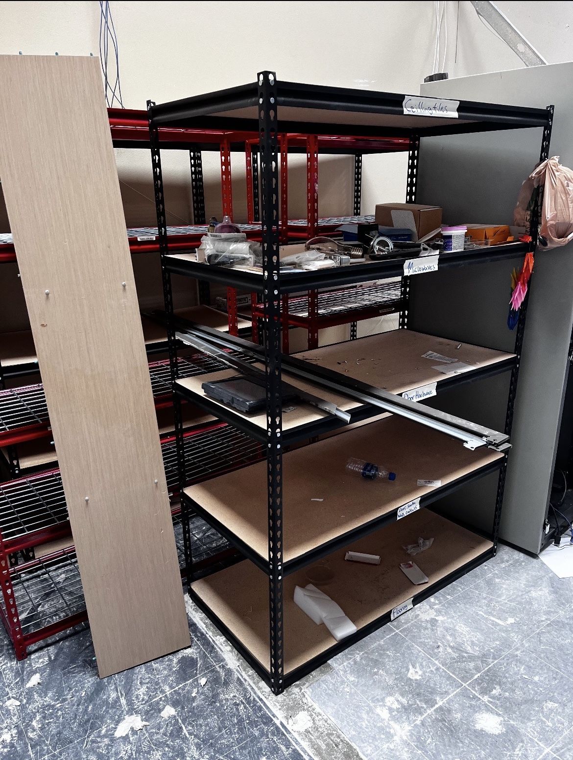 shelves storage