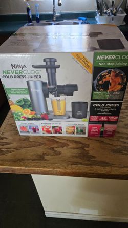 Ninja Never Clog cold press juicer