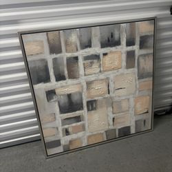 Beautiful Large Framed Painting 