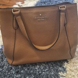 Kate spade brown leather handbag