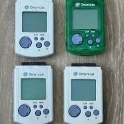 Sega Dreamcast VMUs