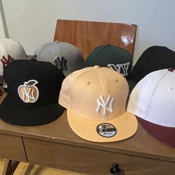 New Adult Caps. $10 Each. New York Yankees Jets. East Orange 