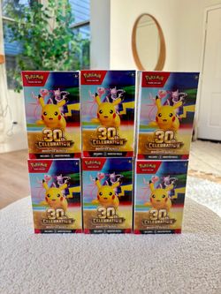 Pokemon 30th Anniversary Booster Bundle