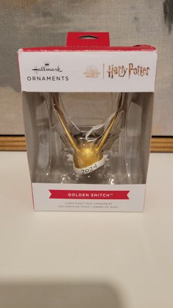 Hallmark Ornament NEW Harry Potter Golden Snitch 2024