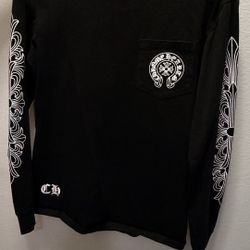 Chrome Hearts Long Sleeve – Black, Used, Woman, Size M