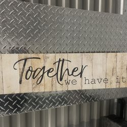 Together Decorative Hang Up Picture 