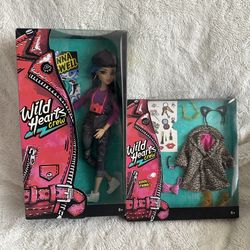 Wild Hearts Crew Barbie Doll And Jacket Set
