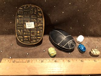 Egyptian scarabs