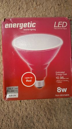 RED INDOOR / OUTDOOR LED FLOOD LIGHT