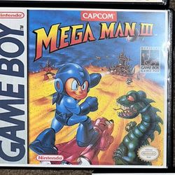 Mega Man 3 Nintendo Game Boy (Please Read)