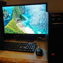 Budget Gaming PC Radeon R9 270x, Windows 11, WiFi 📶, Office
