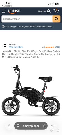 Jetson Bolt Pro Foldable E-bike