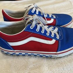 Red White Blue Vans