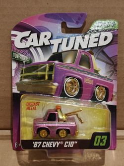 Car Tuned Series 8 Tow-Riders Lowriders 1987 Chevy C10