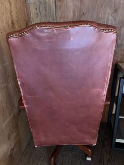 SAM MOORE Antique Executive Desk Chair