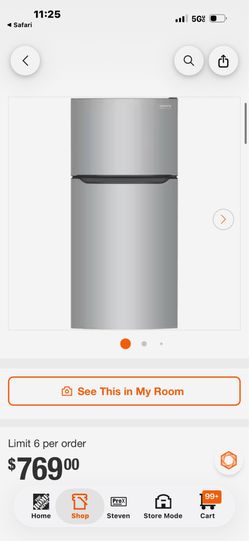 Frigidaire fridge new