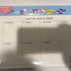 Hello Kitty Calendar