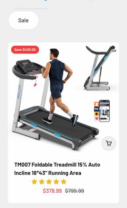 WELLFIT treadmill.  Model #TM007