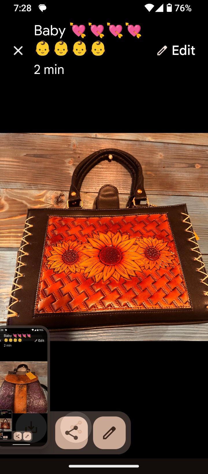 Hand Made Leather Purses