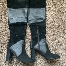 Women Over the Knee Boots Size 8.5 Black
