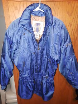 WOMENS ROYAL BLUE COAT