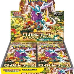 Japanese Wild Force Booster Box
