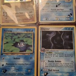 Pokemon Cards 1st edition Machamp Holo And Some Other Cards 
